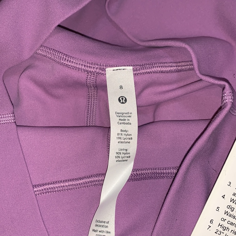 Lululemon Align High-Rise Crop 23" NWT - Picture 5 of 6